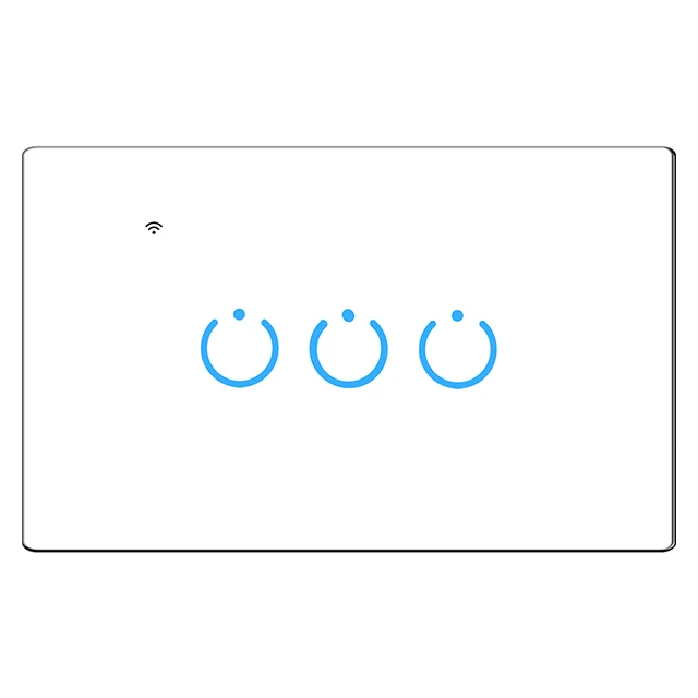 Wi-Fi умный свет настенный выключатель стеклянный экран Сенсорная панель RF433 беспроводной электрический пульт дистанционного управления управление Smartlife с