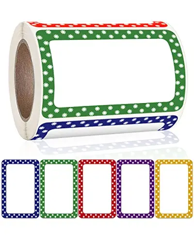 KDG sticker custom coated thermal paper labels in roll sticker paper printed self adhesive label vinyl sticker logo label