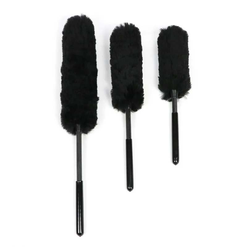 Premium Car Detailing Brush Set Clean Interior or Exterior, Rims and Tires, Engine brush