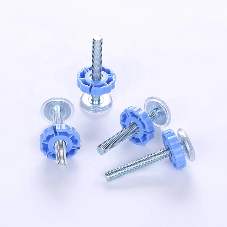 Adjustable Baby Gate Parts Replacement Threaded Spindle Rod with Pressed Adjustment Bolts Safety Protection Accessory