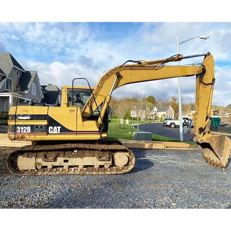 Original used cat excavator 312B for sale second hand Caterpillar 312 312Bl B Digger High Performance with cheap price