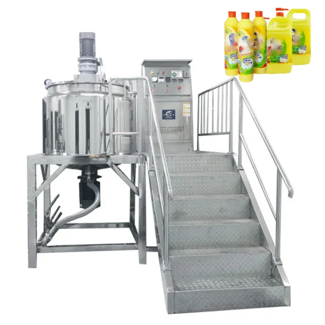 2023 High Quality Sanitary Stainless Steel Single Layer Mixing Machine Food Mixer Homogenizer Tank thermo mixer food processor