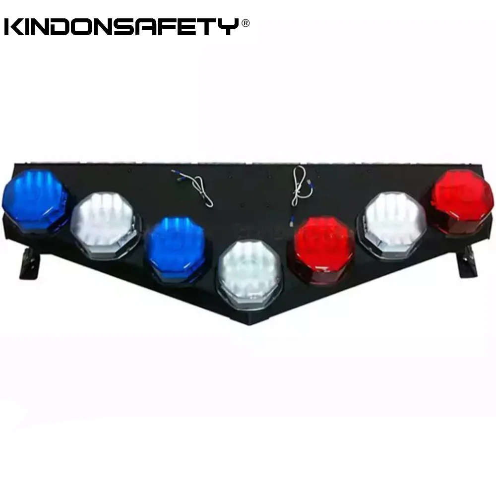 V7 Emergency led light bar for car roof Ambulance 12 Volt Strobe Light Bar