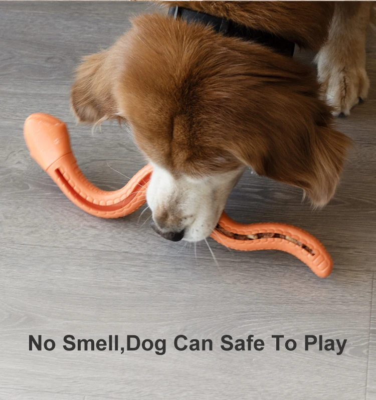 Pet silicone magic snake toy Slow Feeder for Small Medium Dogs Cats