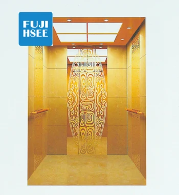 Machine roomless and cheap passenger elevator 1150kg for 15 persons and 1.0m/s in china