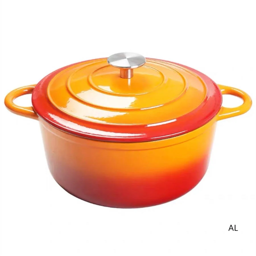 Enamel Cast Iron Fondue Pot Set Chocolate Cheese Melting High-Value Single Hot Pot Fork Stand Heating Cooking Pot Set