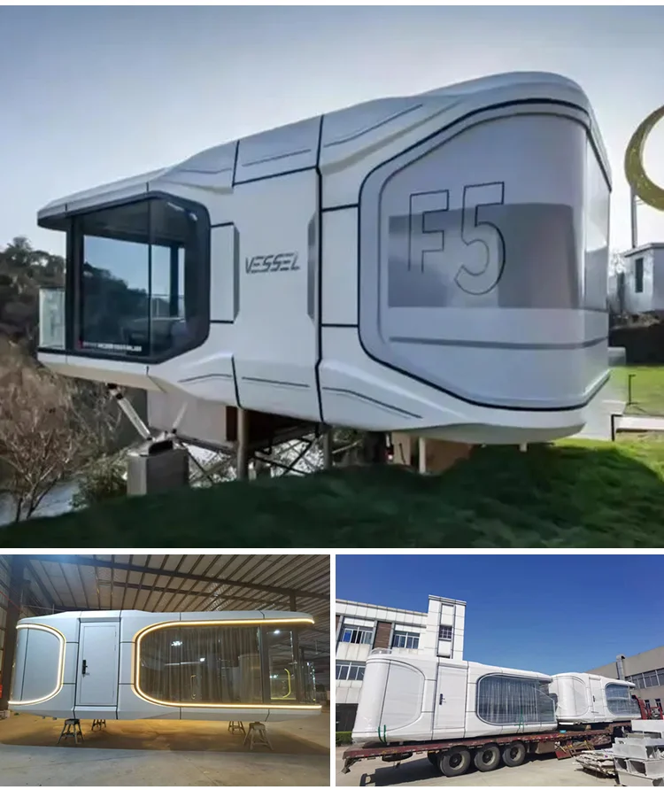 Multifunctional desert drought space capsule all-season universal heat resistance and cold resistant smart home space capsule