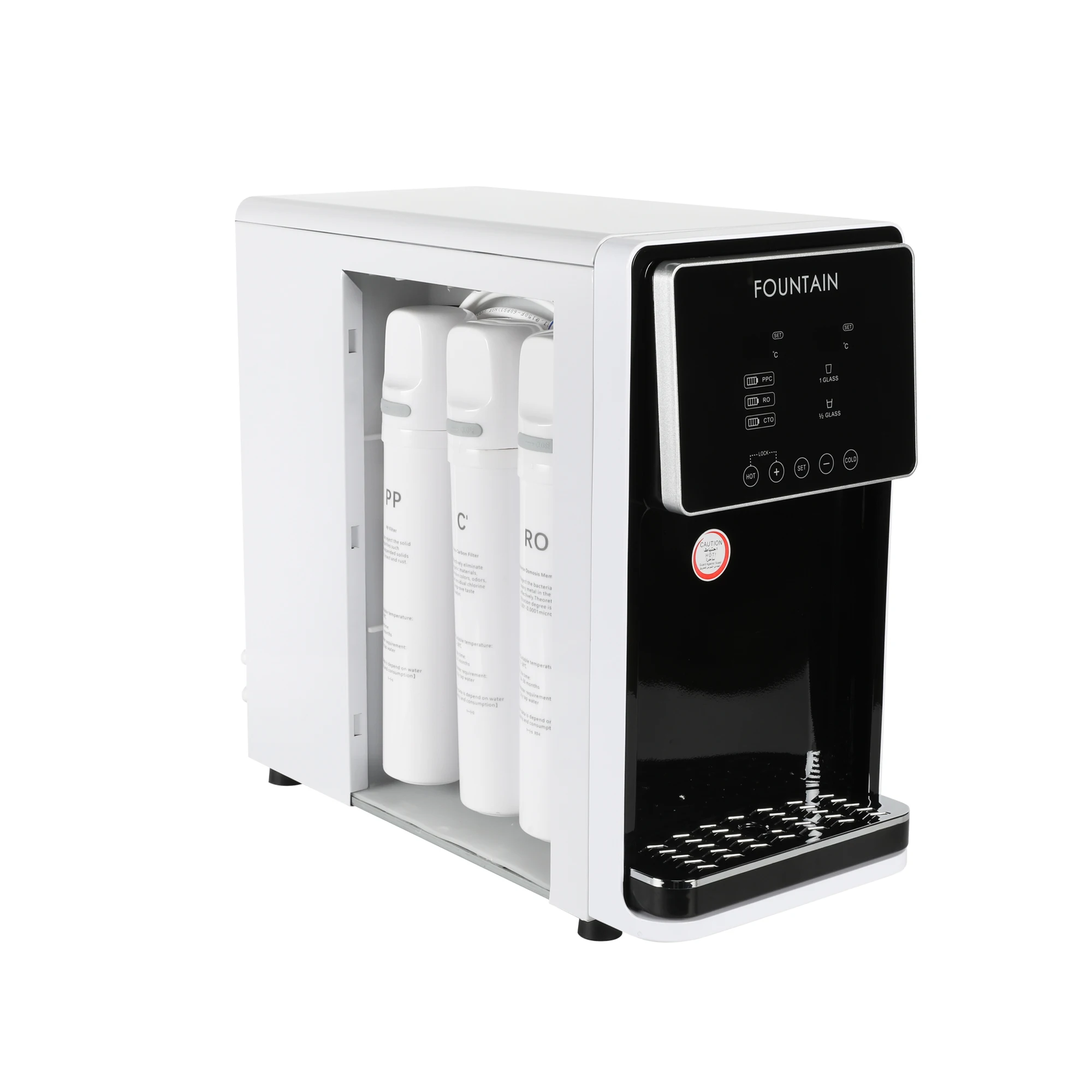 RO UV tankless temperature control smart hot cold water purifier dispenser small purifier water cooler