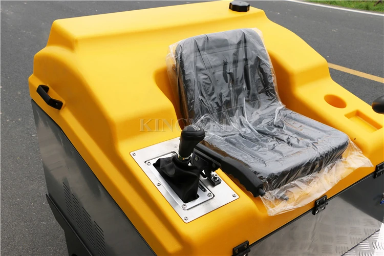 China excellent quality high efficiency street road dust cleaning equipment rechargeable airport driving floor sweeper machine