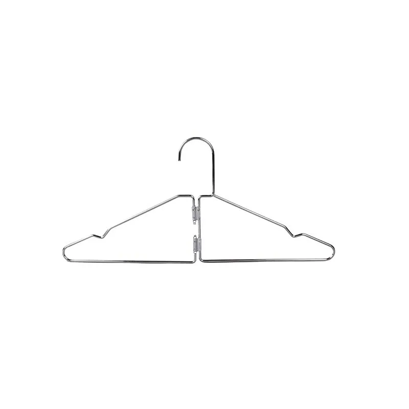Kindome new arrival high quality hot sale foldable metal clothes metal hanger in USA market