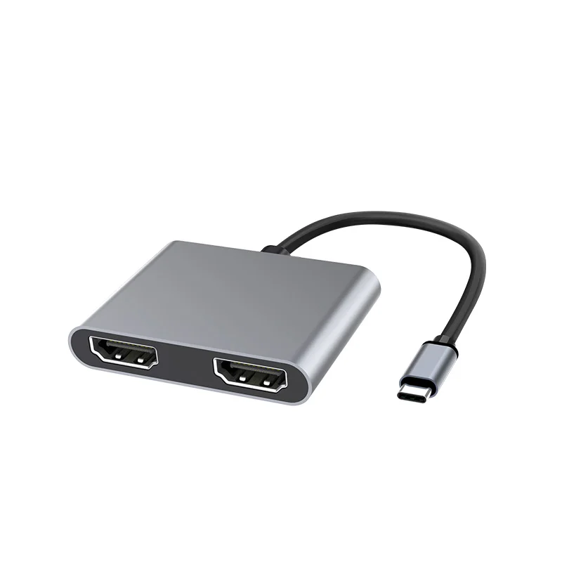 2 в 1 Type-C к двойной адаптер HDMI 4K кабель-Переходник USB C двойной HDM Yype c Hub конвертер кабель для MacBook Dex Galaxy S10/S9