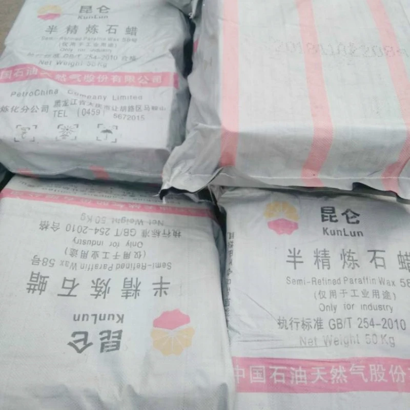 Supply Petrochemical Products Paraffin Wax 58 CAS 8002-74-2