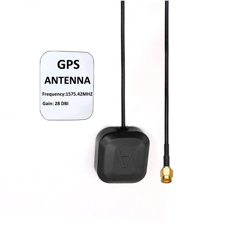 Gps Antenna Factory Wholesale 1575.42mhz Car Internal Navigation Auto Aerial Gps Antenna With Rg174 Cable Fakra Connector