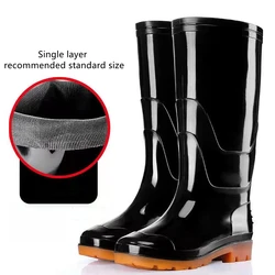 Xinxiezhi Botas De Lluvia Factory Seller High Quality Unisex Rain Shoes Rain Waterproof Men Wholesale Safety Rain Boots