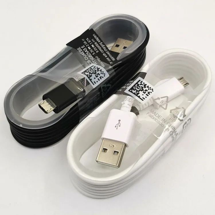 Original Note4 1.5M Micro Usb Fast cable Connector For Samsung Galaxy S7 S6 s4 fast charging Micro Usb Data Cable