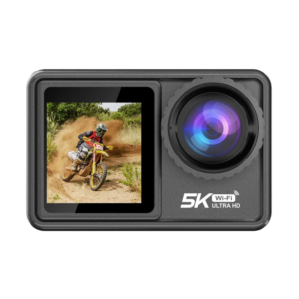 Customized 5K action camera ODM OEM 30m waterproof Touch Screen HDR 4k wifi ultra hd go pro action camera