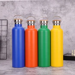 Promotional custom design Insulated Double Wall 304 Stainless Steel Sports Water Bottle 500ml/17oz