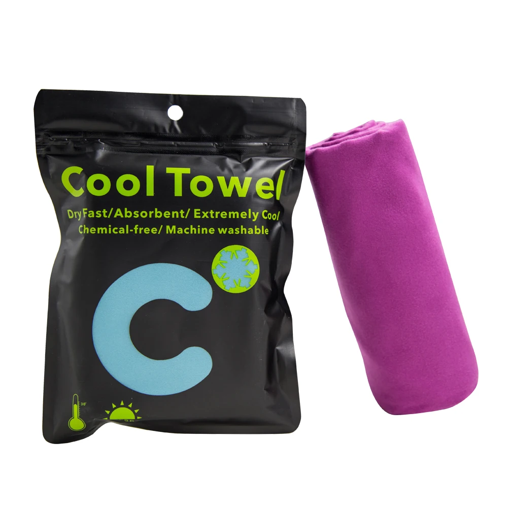 Dry Fast Custom Size Soft Feeling Light Weight Microfiber Towel Gym Sports Towel With Bag