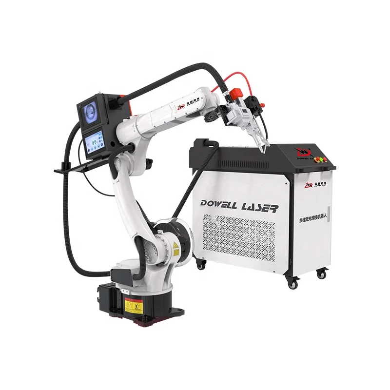 6 Axis OEM MIG/TIG Steel Welding Table Welder Robotic Welding Machine Arm 1000w 3000w Laser Welding Robot Automation Supplier
