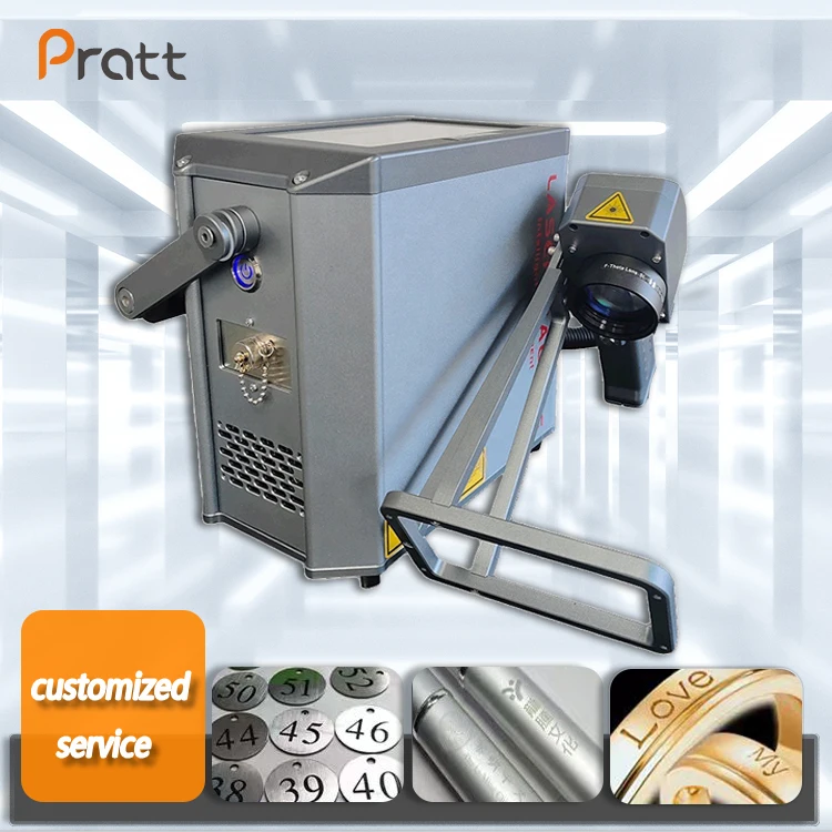 Professional Handheld Fiber Laser Marking Machine Precision Designed for Flexible machine laser printer 20w