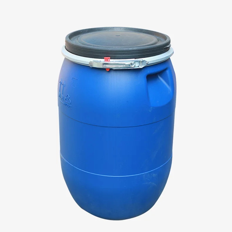 HDPE 30 L empty barrel with screw lid plastic container