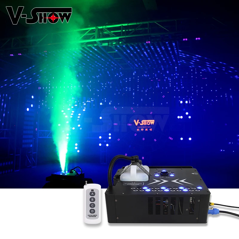 1700 Вт rgb 3 в 1 Светодиодная Вертикальная DMX дымовая машина светодиодная для концерта дискотеки