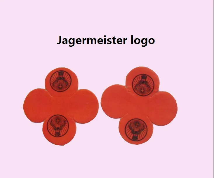 wholesale Customized  Hawaiian Luau Flower lei  Necklace orange jagermeister lei