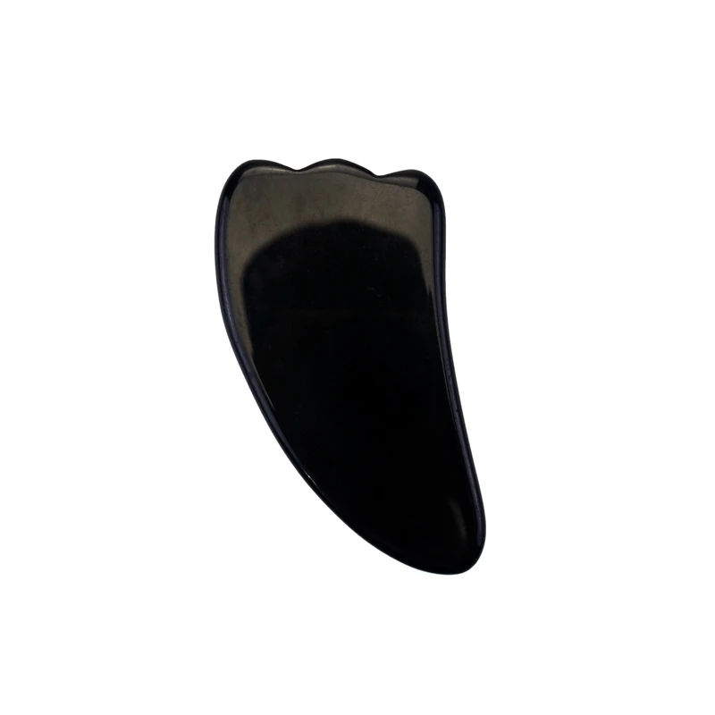 Натуральный черный нефритовый ролик для массажа лица и инструментов Guasha