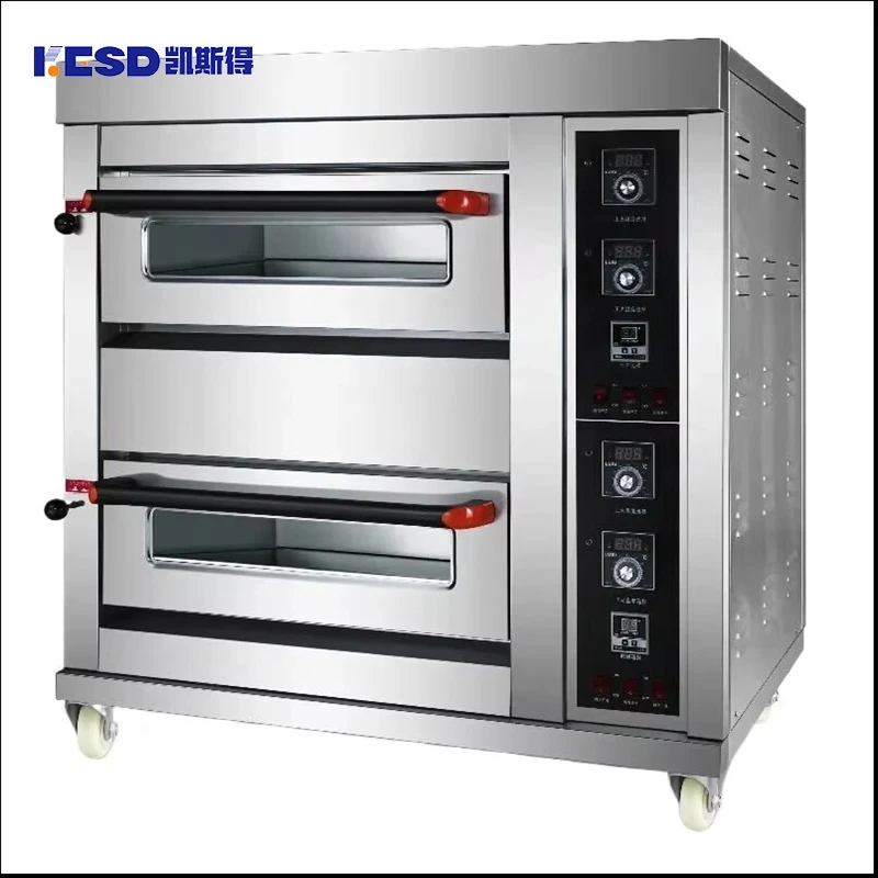 Commercial 4 Trays Ovens Bakery Equipment Electric Convection Oven With Steam Function for Bakery