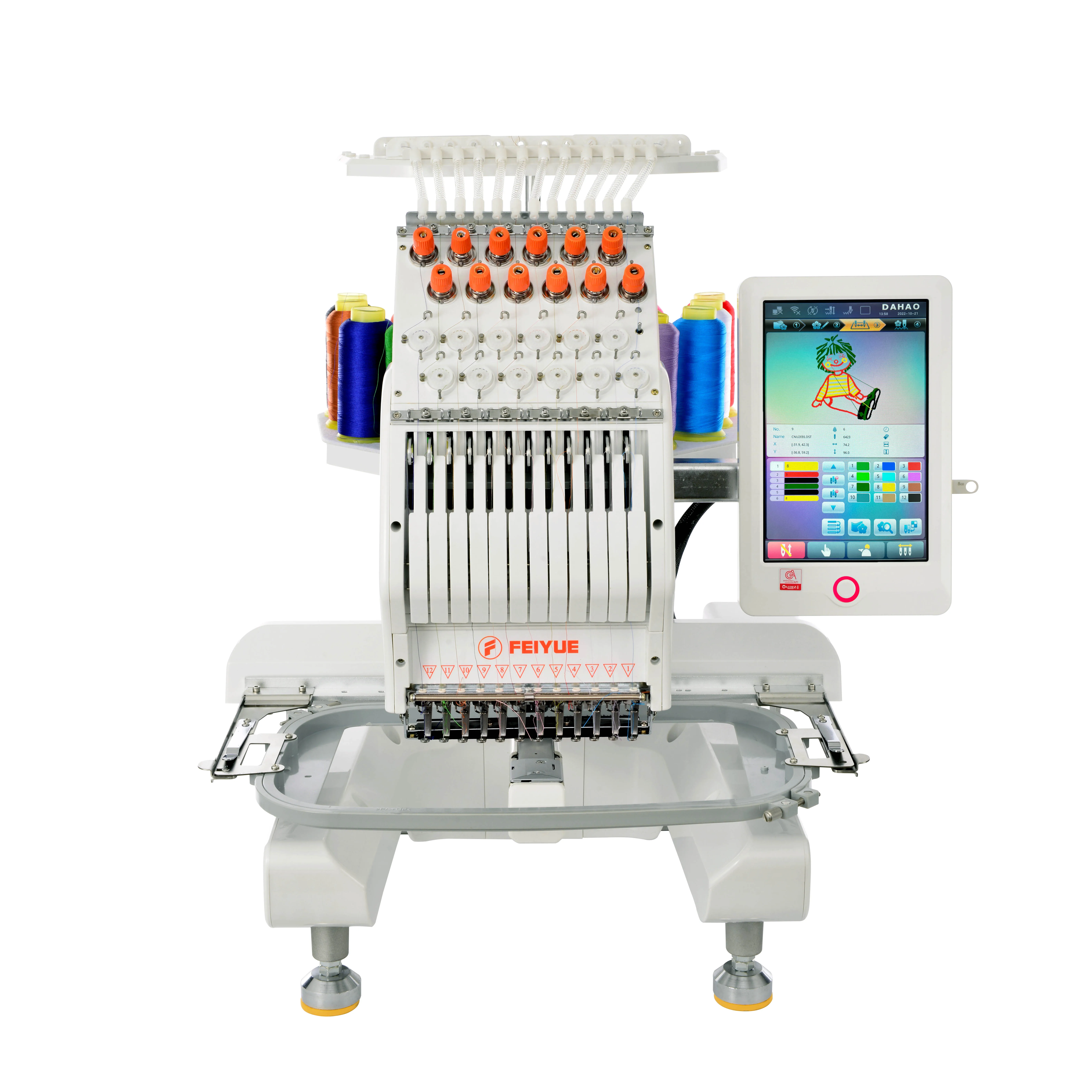 FEIYUE YAMATA Computerized single head DIY commercial use mini table embroidery machine