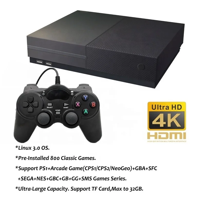 Factory Price 64 Bit Game Player X Pro With 800 Retro Games Support 4K 1280*720P 60Hz Video Game Console