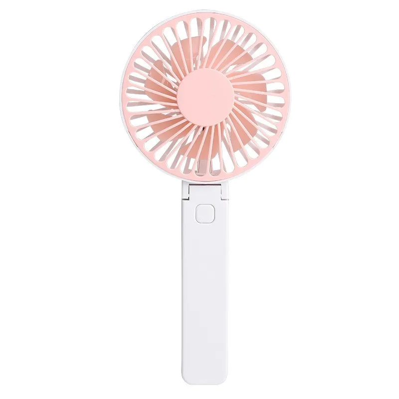 Custom new folding electric charging Mini Usb Handheld fan Wholesale portable pocket for easy outdoor fan