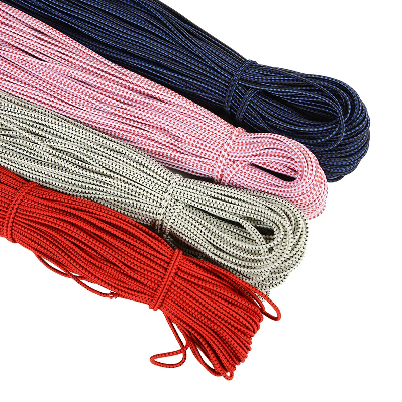 rubber rope elastic drawstring string stopper cord end lock elastic rope adjustable custom cord locks toggle elastic cord