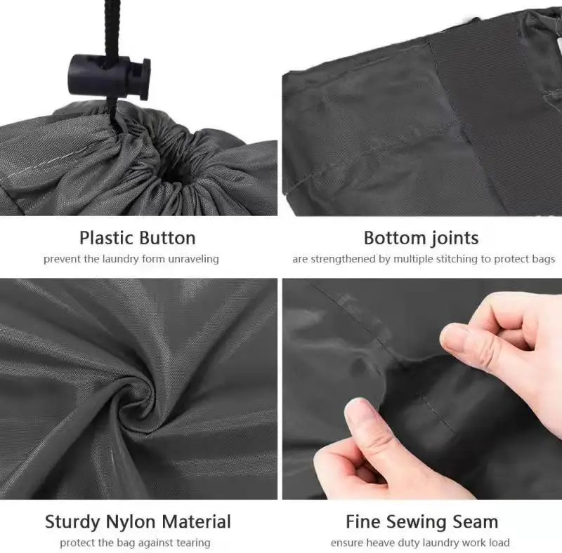 Customize X- Large Standard Delicate s Sets Nylon Laundry Bag with Logo