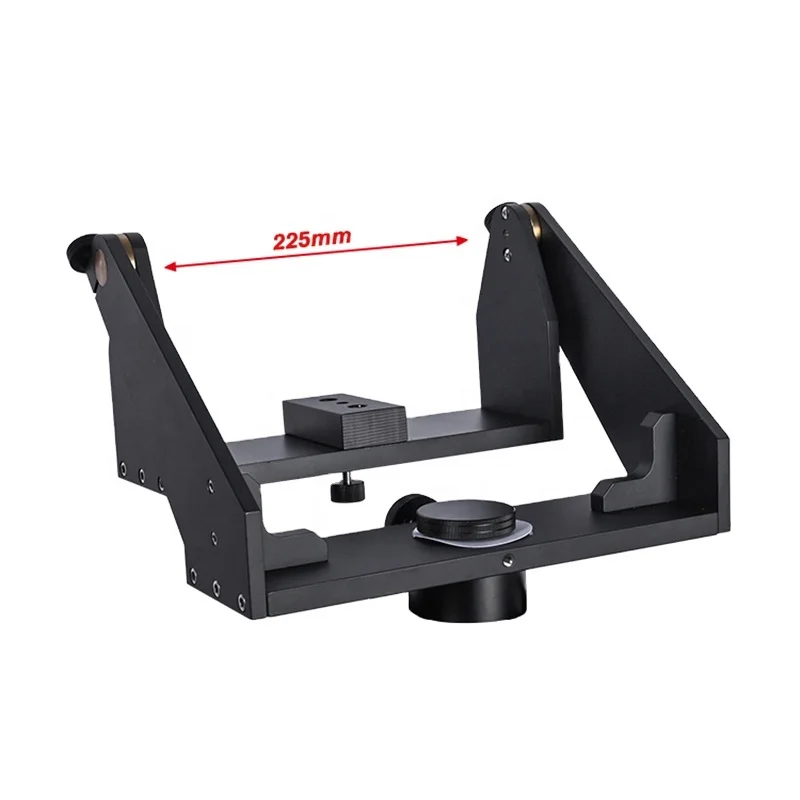 225MM All metal black 360-degree rotatable pan tilt bracket For Binoculars Astronomical telescope Accessories OSL-228