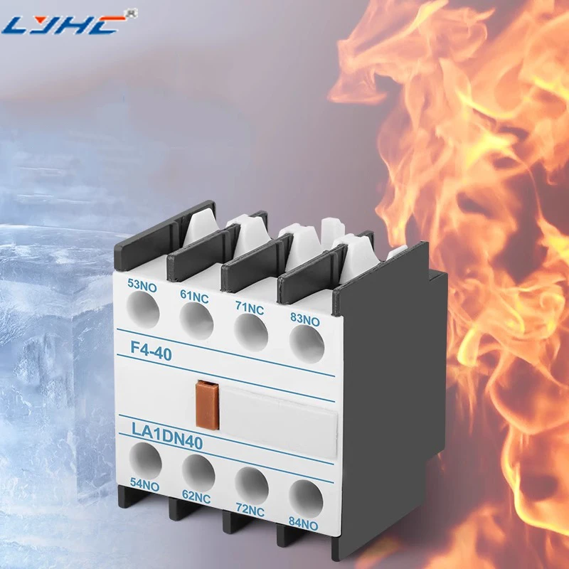 CJX2 series 1 on 1 off AC contactor auxiliary contact block auxiliary contact