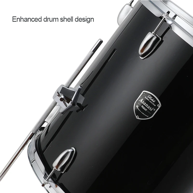 Professional Entry-Level Mini Acoustic Drum Set with Sheepskin Drum Heads for Kids