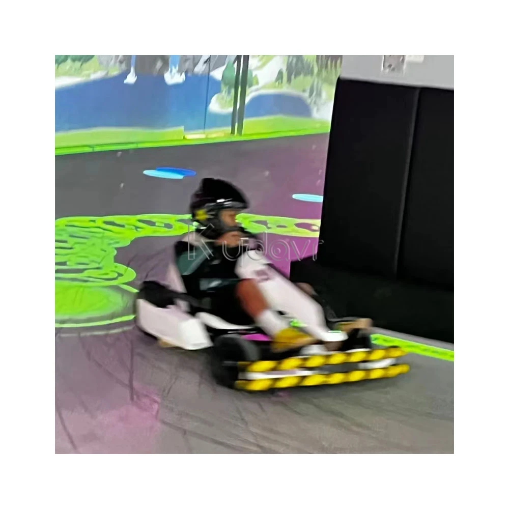 Electric children adult bumper cars ai sport equipment ar all-in-one move ground activate floor interactive games for business