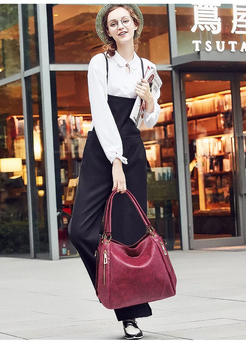 Wholesale Price Shoulder Bags Ladies Luxury Leather Hand Bag-wholesale Handbag China