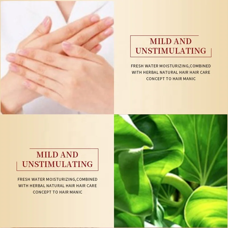 OCCA Personal Salon Use Covering Gray Permanent Treatment Nourishing Coconut Oil Natural Herbal Black Hair Color Dye Shampoo