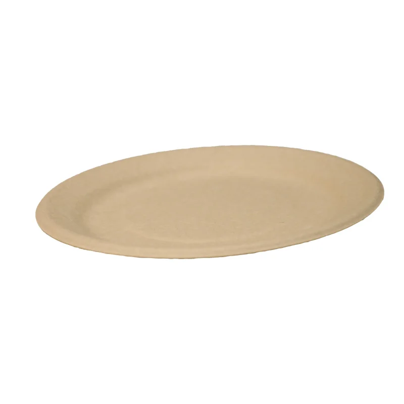 High Quality Disposable Food Grade Paper Plates Eco Friendly Dishes Plates Biodegradable Dinner Plates
