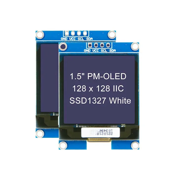 1.5 inch 128*128 Monochrome OLED Display SSD1327  I2C communication PMOLED