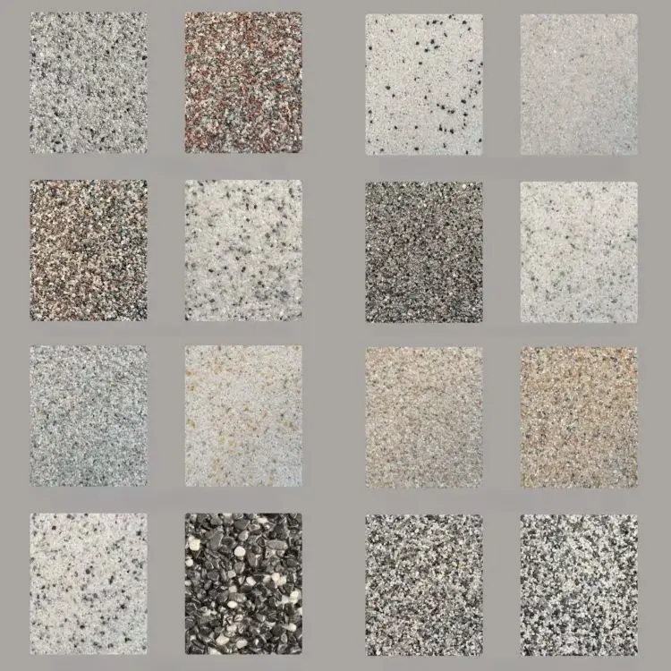 Low-maintenance Wash Stone Exposed Aggregate Exterior Paint Waterproof Floor Building Coating