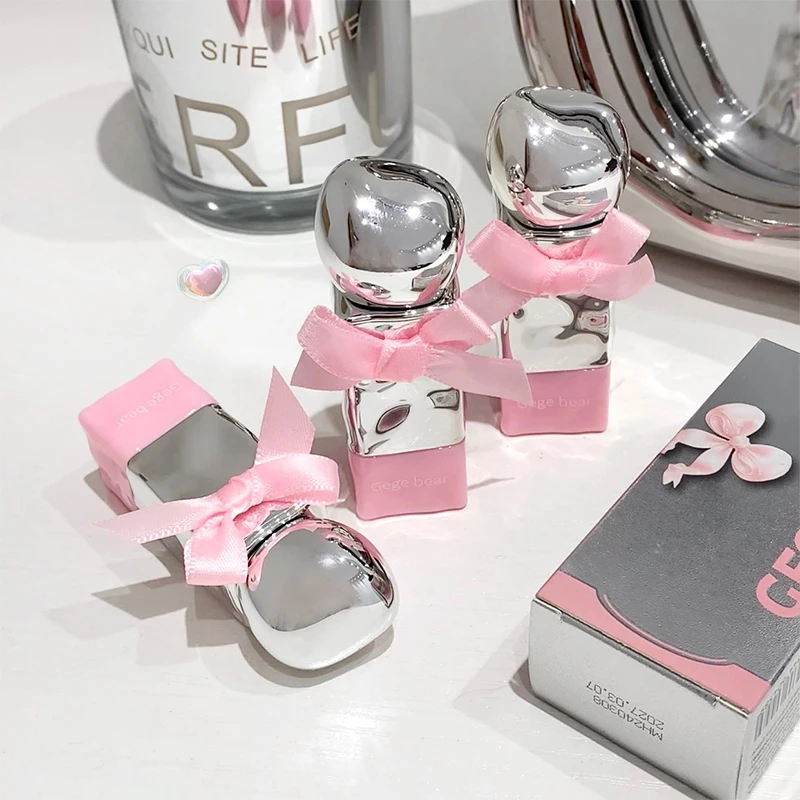 Gege Bear Factory Sales Sweet Tender Lipsticks Set Clear Long-Lasting Makeup Lip Plumper Non Sticky Glitter Lipgloss