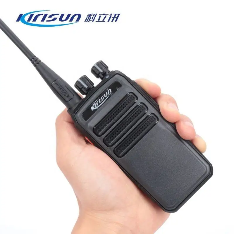 Kirisun DP405 DMR Walkie Talkie VHF 136-174mhz UHF 400-520mhz Remote Digital Two Way Radio with Voice Encryption