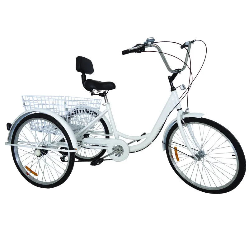 2021 hot sale 16 inch aluminum frame and fork three wheels bicicleta adult food cargo tricycles / cheap tricycle 3 wheel bike