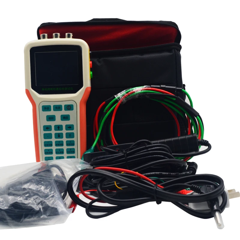 JS2100  handheld single-phase energy meter calibrator in measuring the error of energy meter