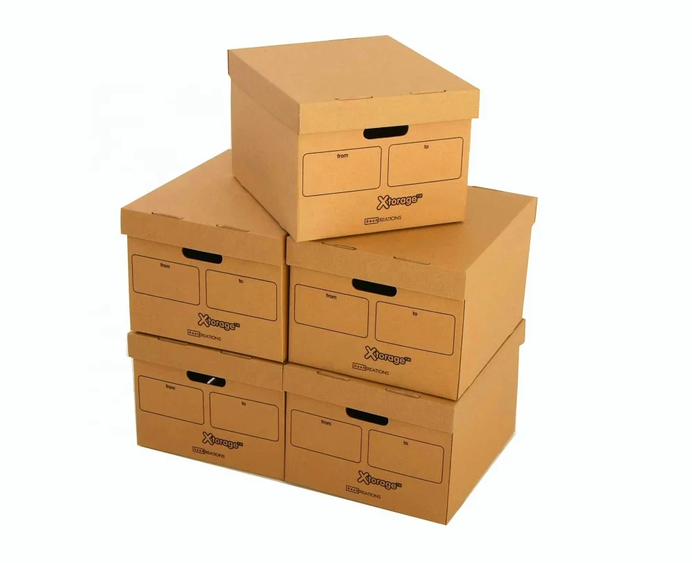 a4 organizer box document paper file folder kraft paper file folder