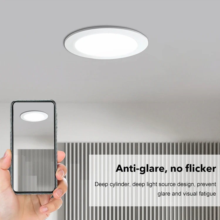 Good Quality High Lumen 3w 4w 6w 9w 12w 15w 18w 24w Recessed Mounted Led Ceiling Panel Light