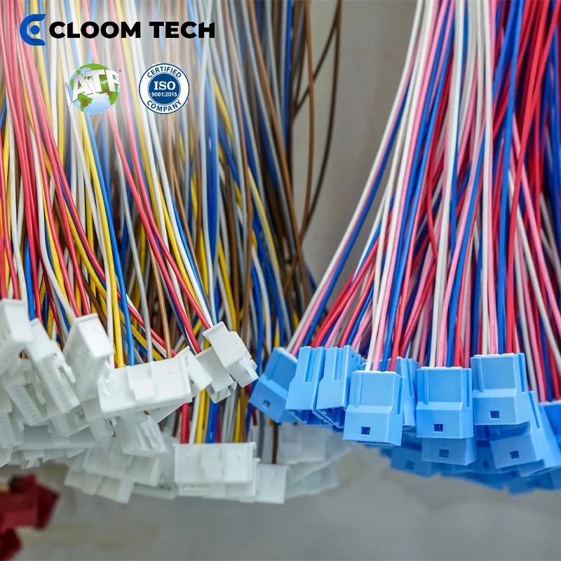 DC Cable with On/Off Switch Cable Assembly 5521 Jack Male to Female Power Cable for LED Lighting Control Rubber Insulation